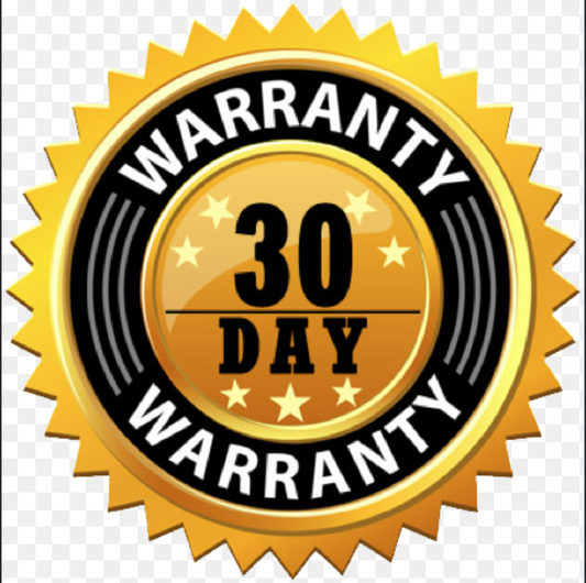 30 Day Warranty